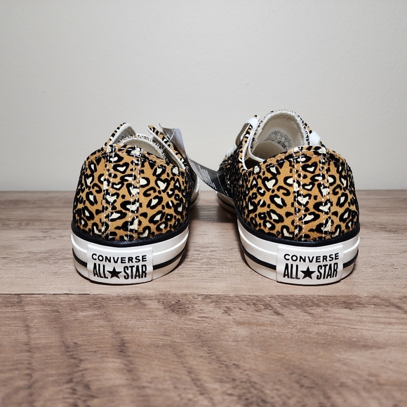 Converse Chuck Taylor All Star OX Low Leopard Gold Mens Shoes Size 9.5 - Picture 6 of 12